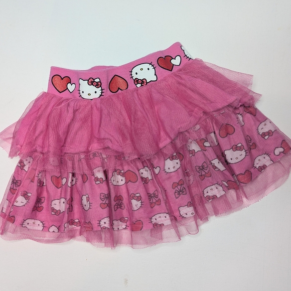 Hello Kitty Pink Tulle Skirt - Picture 1 of 2